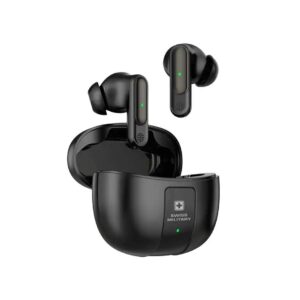 Home swiss military audio earbuds zeus plus | black